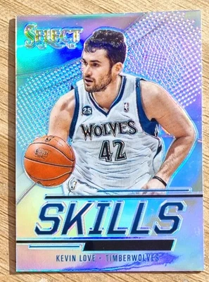 2013-14 Panini Select Skills Silver Prizms #24 Kevin Love - Timberwolves - image 1 of 2