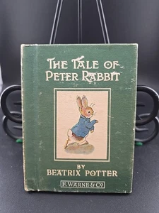 c.1902-1917, THE TALE OF PETER RABBIT, by BEATRIX POTTER, F. WARNE & CO, CLASSIC - Picture 1 of 8