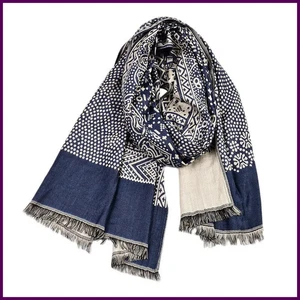 Moda Hombres Bufanda Algodón Lino Otoño Invierno Cálido Pashmina Pañuelo Largo Suave - Imagen 1 de 26