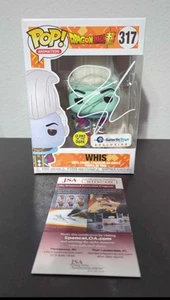 Ian Sinclair Signed Funko Pop #317 Dragon Ball Super Whis Glow Galactic Toys COA - Picture 1 of 2