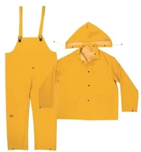 CLC R101X Climate Gear 3 Piezas Amarillo Traje de Lluvia X-Large Poliéster (T163) - Imagen 1 de 9