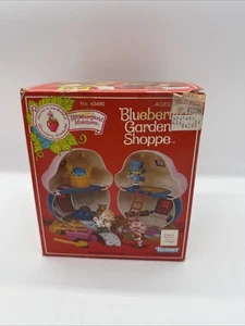 Vintage Strawberry Shortcake Blueberry Garden Shoppe NIOB 1982 Kenner Honk Kong Rarität - Bild 1 von 24