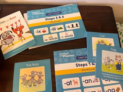 Hooked on Phonics 2 Packs Learn to Read Pre-Readers Homeschool Read Unused - Image 1 of 4