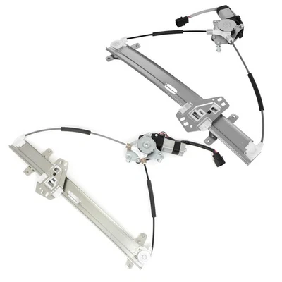 For 03-07 Honda Accord 4 Door Sedan Power Window Regulator w/ motor Pair New Foto 1 de 4