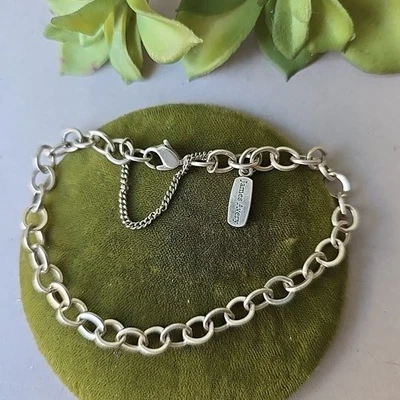 James Avery Charm Chain Bracelet 7.5" Wrist 9.1 g - Image 1 of 3