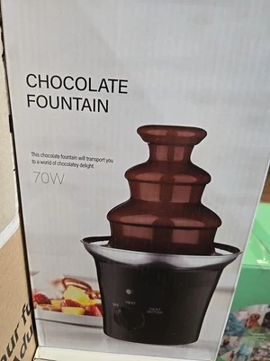  Fuente de chocolate de 3 niveles  Foto 1 de 2