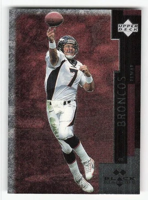 1998 Upper Deck Black Diamond #143 John Elway FOOTBALL Denver Broncos - Image 1 of 2