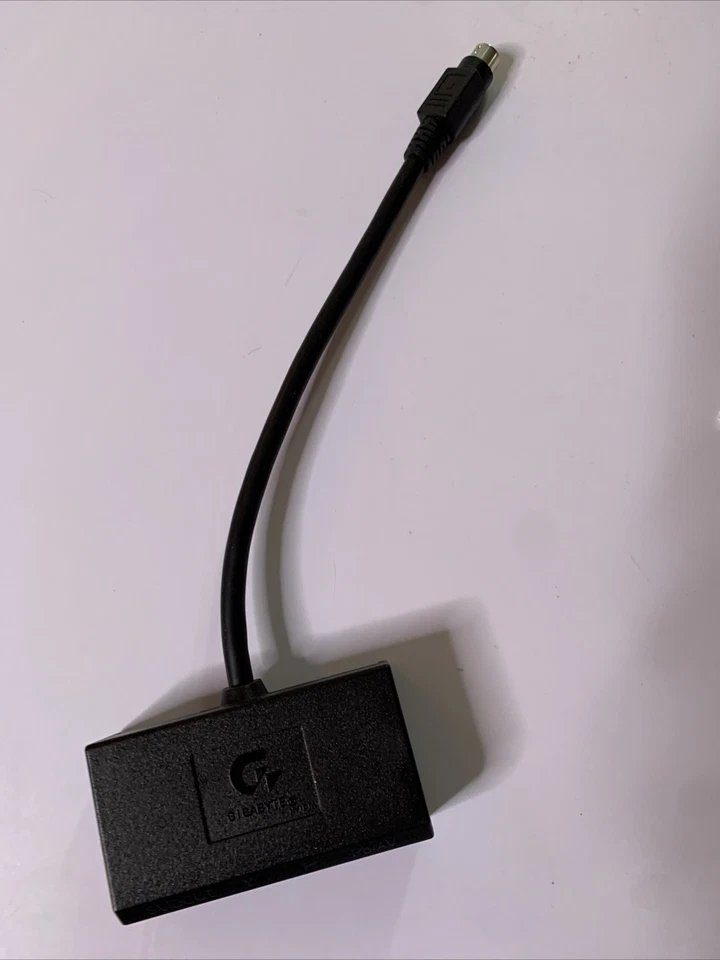 Genuine GIGABYTE 9-Pin To S-Video HDTV Component Video Adapter 12CF1-10S011-01R - Image 1 of 4