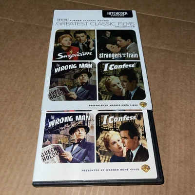TCM Greatest Classic Films DVD REGION 1 (2009) Hitchcock Thrillers Foto 1 de 4