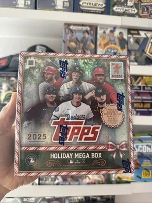 *NEW* 2025 Topps Holiday MLB Baseball Mega Box Factory Sealed - Image 1 of 3