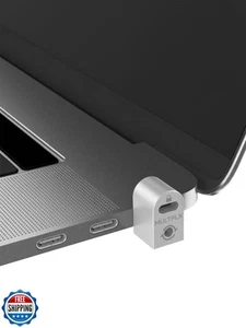 Multplx Laptop Lock Adapter for Kensington Lock | Adds Security Slot To Any L - Afbeelding 1 van 5