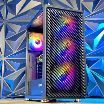 Custom Gaming Desktop PC Intel i7 32GB RAM 2TB SSD Nvidia RTX 5060 - Image 1 of 4