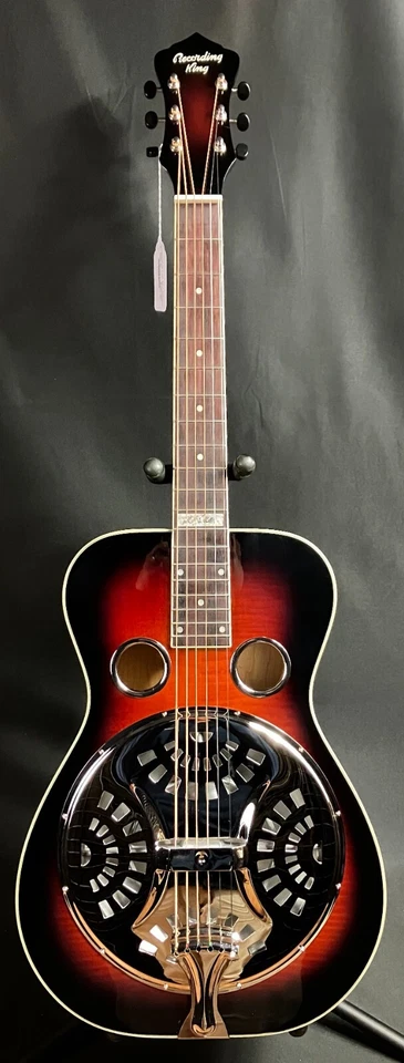 Guitarra Resonadora Cuello Cuadrado Recording King RR-75PL-SN Phil Leadbetter Signature Foto 1 de 4