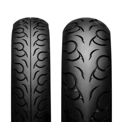 IRC Wild Flare 100-90-19 Front 130-90-16 Rear Tire Set Kawasaki 550 LTD 81-84 Foto 1 de 4