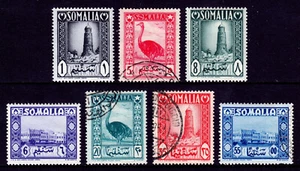 SOMALIA — SCOTT 170/177 — 1950 PICTORIAL ISSUE — MH/USED — SCV $24 - Picture 1 of 2
