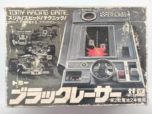 TOMY Black Racer lsi vintage car race game used perfect work boxed - Picture 1 of 12