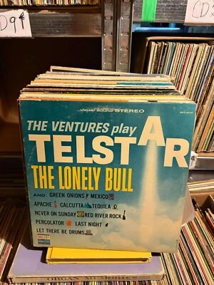 The Ventures Play Telstar, The Lonely Bull Vintage 33rpm VG+ AB80 Foto 1 de 2