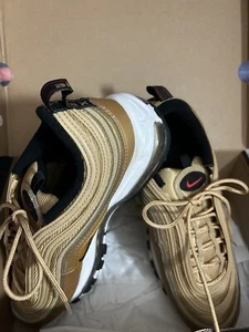 Nike Air Max 97 OG QS Metallic Gold, Schwarz Weiß Herren Größe 13 Bullet Sehr guter Zustand - Bild 1 von 8