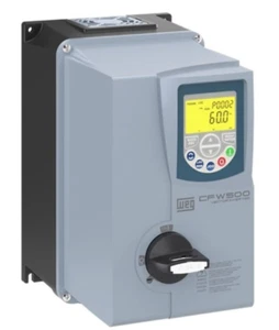 CFW500A06P5T4DB66DSG2 WEG DRIVE 5HP 380-480V 6.5A w/ disconnect NEMA4X IP66 - Picture 1 of 3
