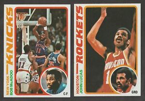 1978-79 TOPPS BASKETBALL - YOU PICK #1 - #132 - NM - FREE SHIPPING 