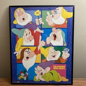 Walt Disney THE SEVEN DWARFS 17x21" Publishing Poster Frame Not Include - Picture 1 of 1