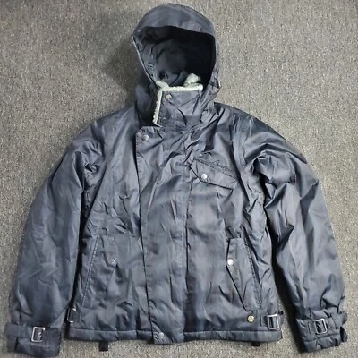 Chaqueta Burton para mujer talla pequeña negra snowboard holandesa aislada forrada de piel sintética  Foto 1 de 4