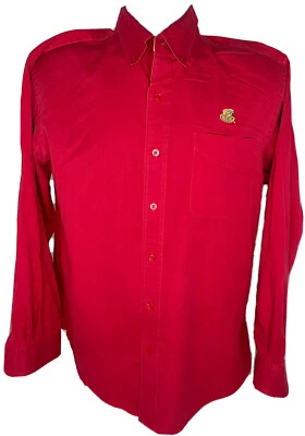 CAMISA ROJA PANERA PAN EMPLEADO ABOTONADA MANGA LARGA, HOMBRE TALLA MEDIANA TAL CUAL Foto 1 de 4