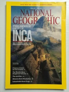 National Geographic: the Genius of the INCA April 2011 Magazine - Picture 1 of 2