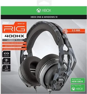 Gaming Headset Plantronics Rig 400 HX Urban Grey for Xbox with Mic NO BOX - Picture 1 of 5