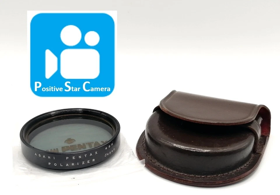🎦VIDEO👀w/ Case✨MINT✨ Asahi Pentax 49mm Rotating Polarizing Filter From JAPAN - Image 1 of 4