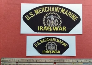 US Handelsmarine Autoaufkleber (2) - Irakkrieg - (2"x4") & (6,5"x3,5") - Bild 1 von 1