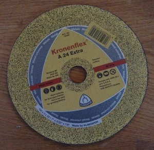 Kronenflex cutoff wheel A 24 Extra 180 x 3 x 22mm * 7" x 3/32" x 7/8" 8500 RPM - Picture 1 of 3
