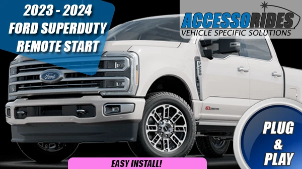 FITS: 2023 - 2024 Ford Super Duty F-250 F-350 Remote Start Plug & Play Kit - Image 1 of 1