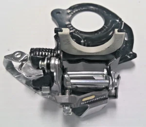 SHIMANO Altus FD-CT91 TOP SWING E-TYPE BB Mount Triple Front Derailleur MTB NOS - Picture 1 of 7