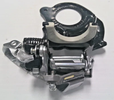 SHIMANO Altus FD-CT91 TOP SWING E-TYPE BB Mount Triple Front Derailleur MTB NOS - Image 1 of 4