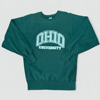 Sudadera vintage Ohio University Champion tejido inverso - XXL 90’s OU Bobcats Foto 1 de 4