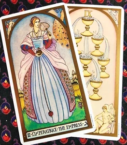 Renaissance Tarot Deck einzelne Ersatzkarte 1987 siehe Liste unten - Bild 1 von 4