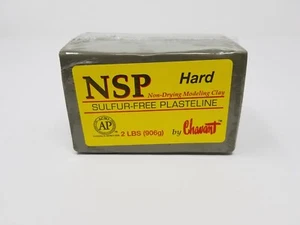 Chavant NSP Hard (Green) 2 Lb Brick - Picture 1 of 1