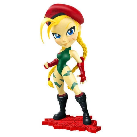 Street Fighter Cammy 7-inch Tall Knock-Outs Stylized High Quality Vinyl Statue Cover