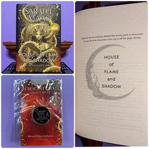Crescent City: House of Flame and Shadow By Sarah J Maas Indie Edition - Picture 1 of 5