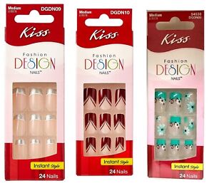 Kiss Press On Nails Fashion Design - Choose Style