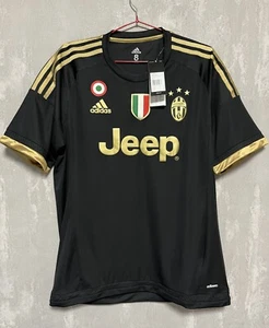 JUVENTUS 2015 2016 ADIZERO PLAYER ISSUE THIRD JERSEY SHIRT match un worn size 8 - Picture 1 of 15