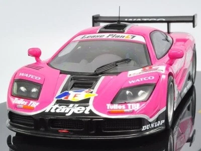 Coche modelo de carreras IXO 1/43 MCLAREN F1 GTR #8 BPR SILVERSTONE 1996 ROSA Foto 1 de 4