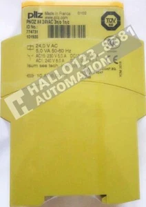 Pilz 774731 PNOZ X4 24VAC 3n/o 1n/c Safety Relay UPS Shipping - Picture 1 of 1