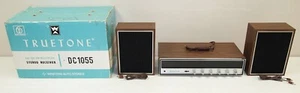 NOS Mint! Vtg TRUTONE AM/FM/FM Miultiplex STEREO RECEIVER & SPEAKERS Set #DC1055 - Picture 1 of 13