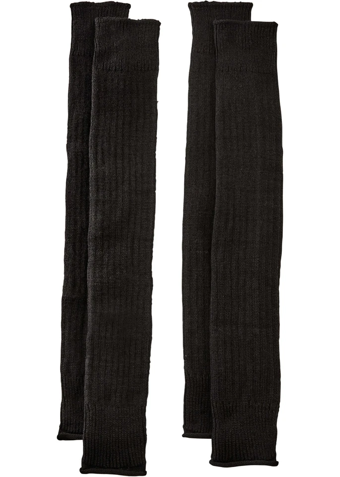 Herrlich weiche Beinlinge im 1-tlg Schwarz Damen Socken Strümpfe 2xget - Bild 1 von 1