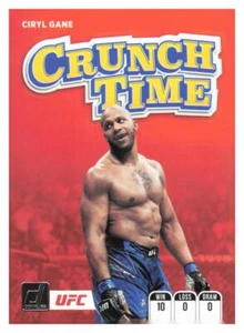 2022 Donruss UFC #3 Ciryl Gane Crunch Time - Foto 1 di 2