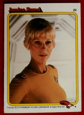 STAR TREK - MOVIE - Card #20 - JANICE RAND - TOPPS 1979 - Image 1 of 2