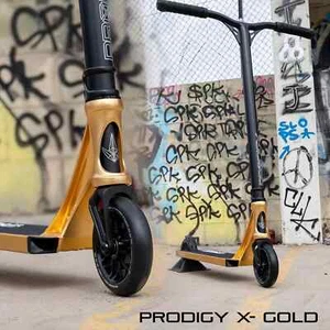 Envy Prodigy X Pro Scooter - Gold Complete Stunt Model - Picture 1 of 5