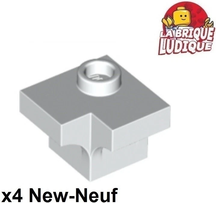 LEGO 4x Brick Arche Arch 1x2 Corner Angle Arch White/White 38585 - Image 1 of 1